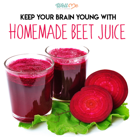 homemade beet juice title card
