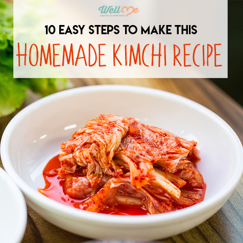 homemade kimchi recipe title card