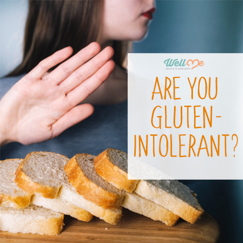 gluten intolerant title card