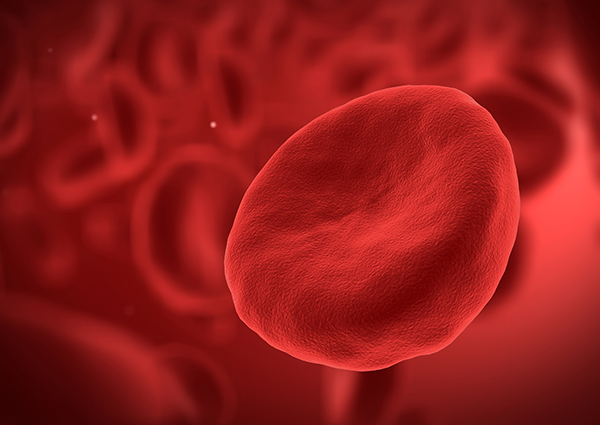 Graphic of a platelet