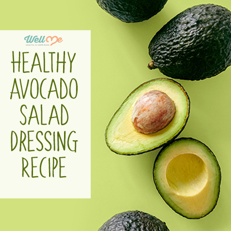 avocado salad dressing title card