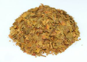 dried ginkgo biloba leaves