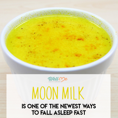 moon milk is one of the newest ways to fall asleep fast