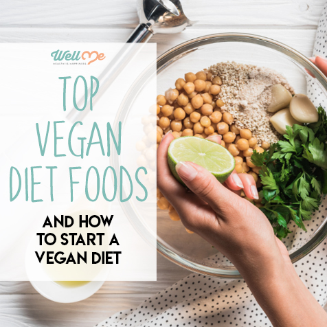 top vegan diet foods and how to start a vegan diet