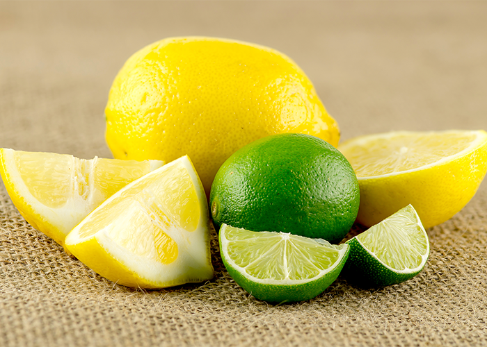 A pile of lemons and limes 