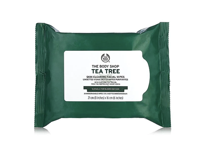 Best Blackhead Remover Wipes The Body Shop Tea Tree Skin Clearing Facial Wipes