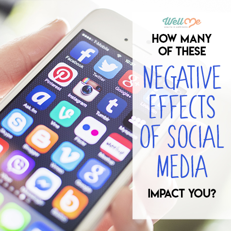How Many of These Negative Effects of Social Media Impact You?