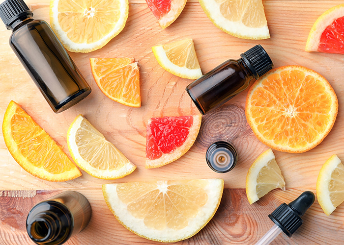 Erapefruit orange and lemon soap essential oil blends for invigoration