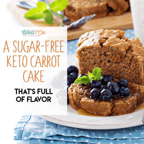 A Sugar-Free Keto Carrot Cake That's Full of Flavor