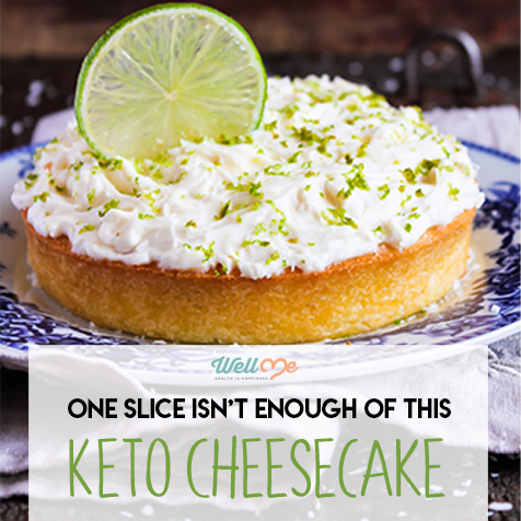One Slice Isn't Enough of This Keto Cheesecake