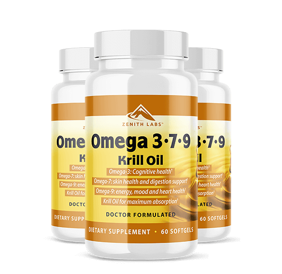 Omega 3·7·9 + Krill 3-month Supply